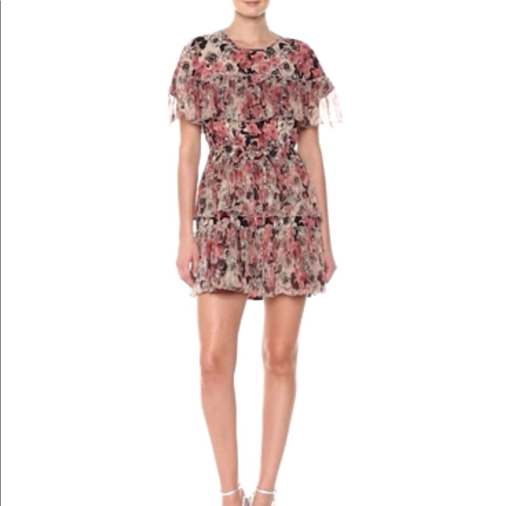 Lucky brand multi rose dress - size M